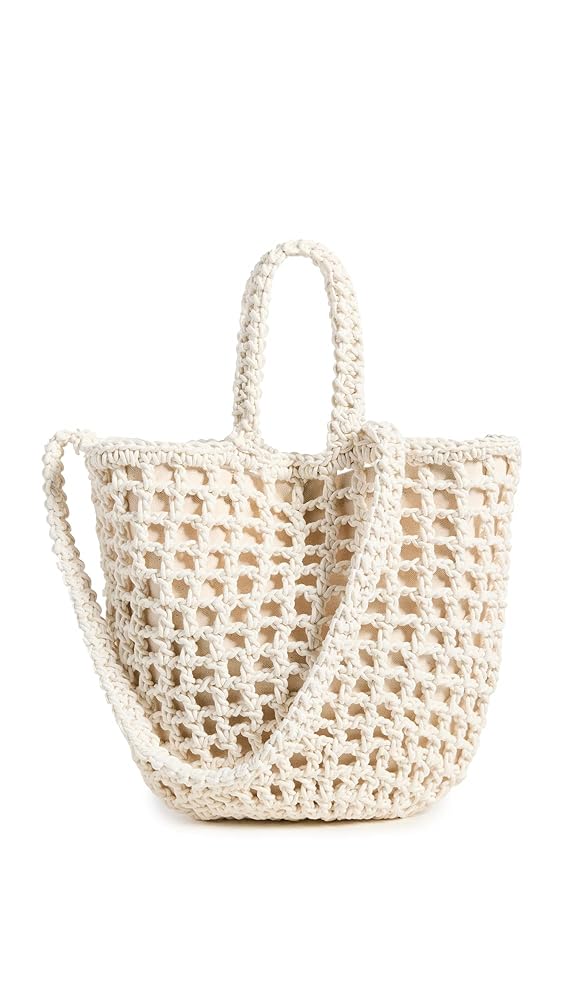 Madewell Crochet ロープ トートバッグ Amazon.com: Madewell Women's Crochet Rope Tote, Antique